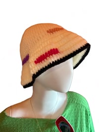 Cream Crochet Festival Hat