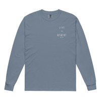 Image 1 of PrimeTime LTM Garment-dyed heavyweight long-sleeve shirt