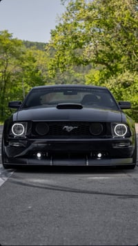 Image 1 of 2005-09 Mustang GT Lower Grille Fog Light Mount