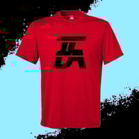 TCDA LOGO TEE (RED/BLACK)