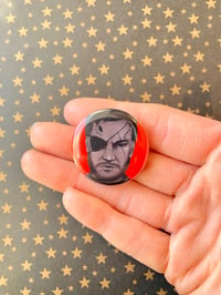 Image 2 of MGS5 Venom Snake Button Pin