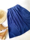 Ready Made Navy Rayon Rachael Skirt with Free Postage 