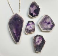 Image 4 of Phantom Amethyst Amulet Necklace