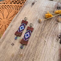 Image 2 of Tapestry earrings no.4