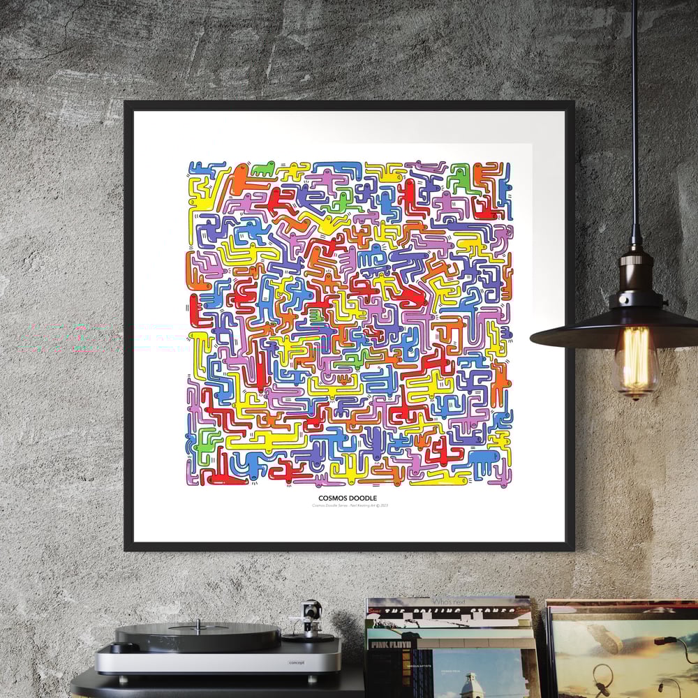 Cosmos Doodle #1 - Fine Art Giclée Print