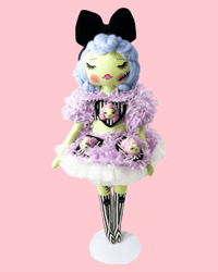 Image 2 of RESERVED FOR DEBBYE MEDIUM SPOOKY GIRL DOLL GALLERY 