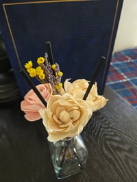 Image 3 of Cream and Blush Floral Reed Diffuser