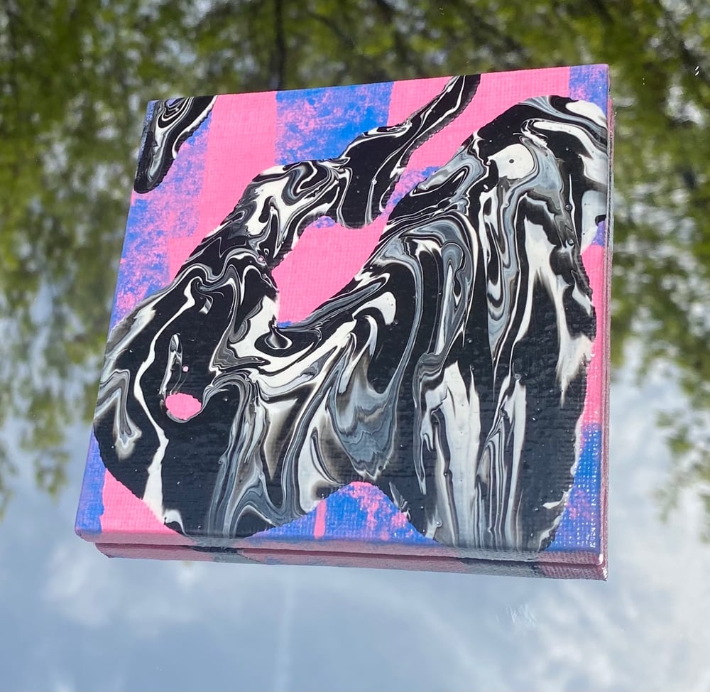 Image of Pink Spill Art