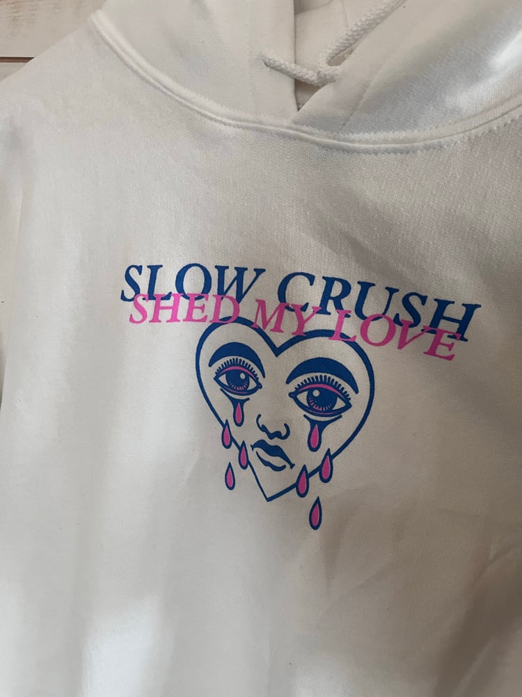 Crying heart hoodie