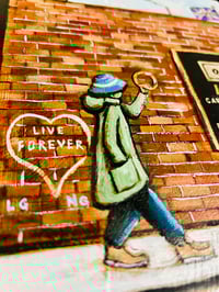 Image 3 of ‘LIVE FOREVER’ (Oil Painting)