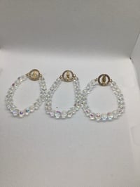 Image 8 of  Christian Frosted Beaded Bracelets 