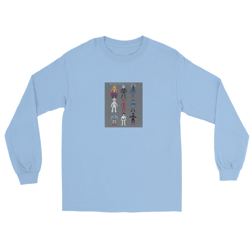 Image of ACTION HEROES FROM JAPAN LONG SLEEVE SHIRT