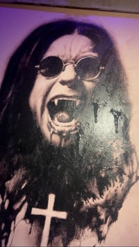 Image 5 of ‘PRINCE OF DARKNESS’ [ Unique Print - { 1/1 } ] Hand Embellished Museum Archival Print