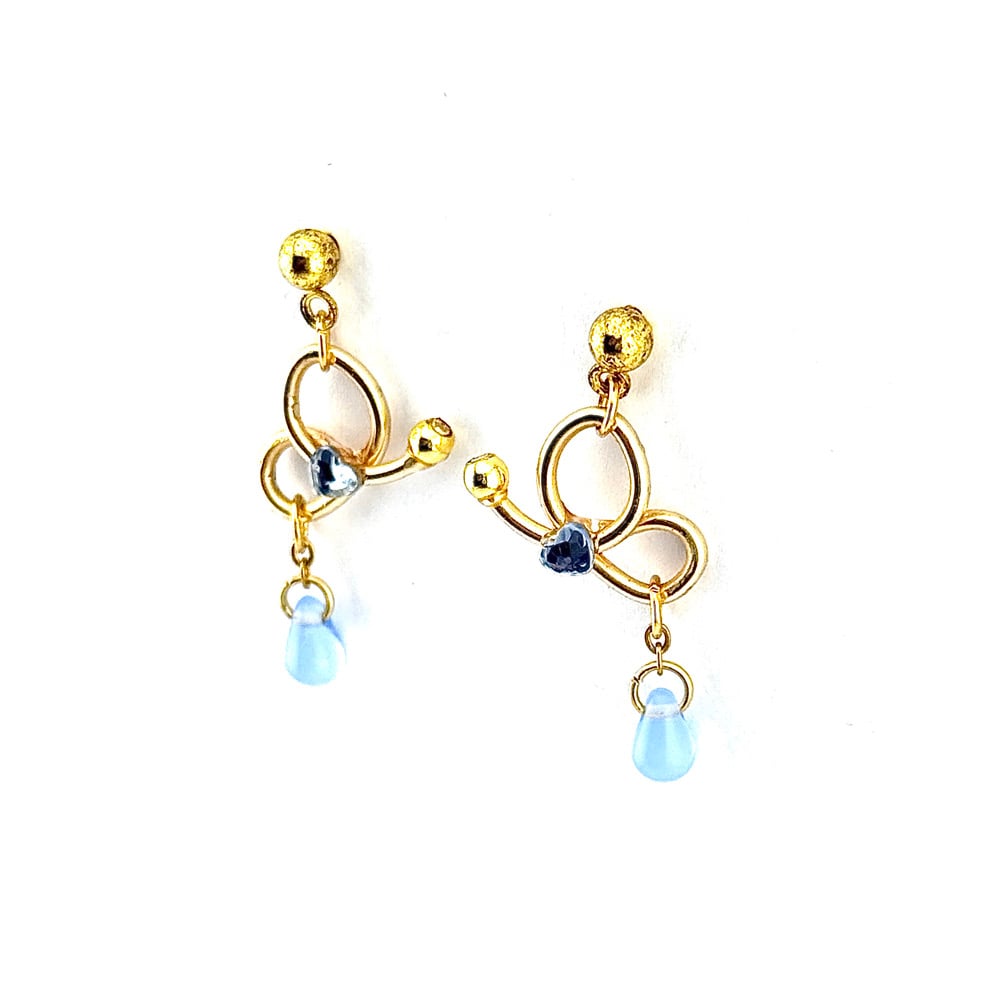 Image of Petite Blue Earrings