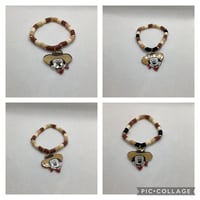Mickey Clay Bead Bracelet 
