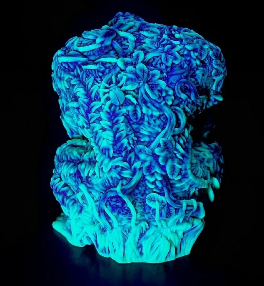 Image of UV Mint Chocolate Marble Swampy 