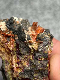 Image 11 of Crocoite Cluster Specimen From Tasmania #2424