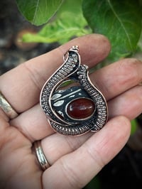 Image 1 of Battle Axe in Sterling Silver and Copper