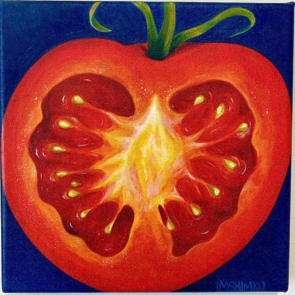Image of PRINT Tomato Blue