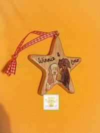 Image 2 of Star Shaped Custom Bauble | Hand Painted | Christmas 2025