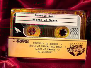 Image of Demonic Moon "Storms of Death"