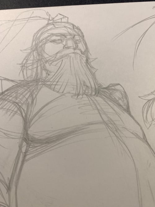 Image of CAPTAIN AMERICA x VOLSTAGG #1 VOLSTAGG character sheet