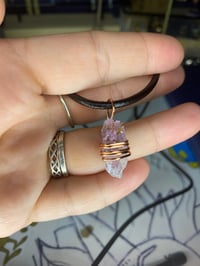 Image 4 of Amythest Tooth Choker