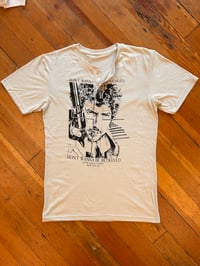 Image 1 of Slow Train Coming quarter button Sz S-XL