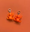Ornge Clown Earrings