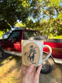 Image 1 of White bandit mug