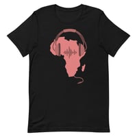 Image 4 of African Music Unisex Tee - Pink 