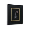 Framed Original Painting // La Rose Mourante