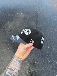 Image 3 of CAMO VISOR  BLACK HOUSTOM ASTROS CUSTOM FITTED CAP