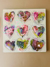 Image 3 of Arty Hearts Painting
