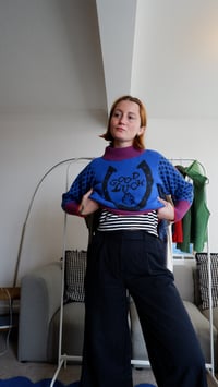 Image 4 of GOOD LUCK SWEATER MEDIUM