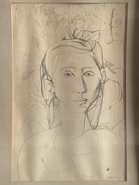 Image 3 of Mid Century Ink Drawing