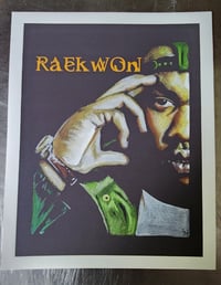 Raekwon print. 8"x10"