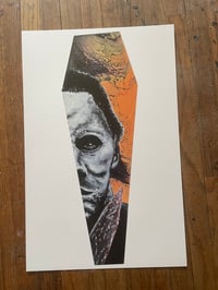 MICHAEL MYERS ART PRINT 