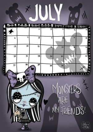 DirtyDolls Calendar 2025! Digital 