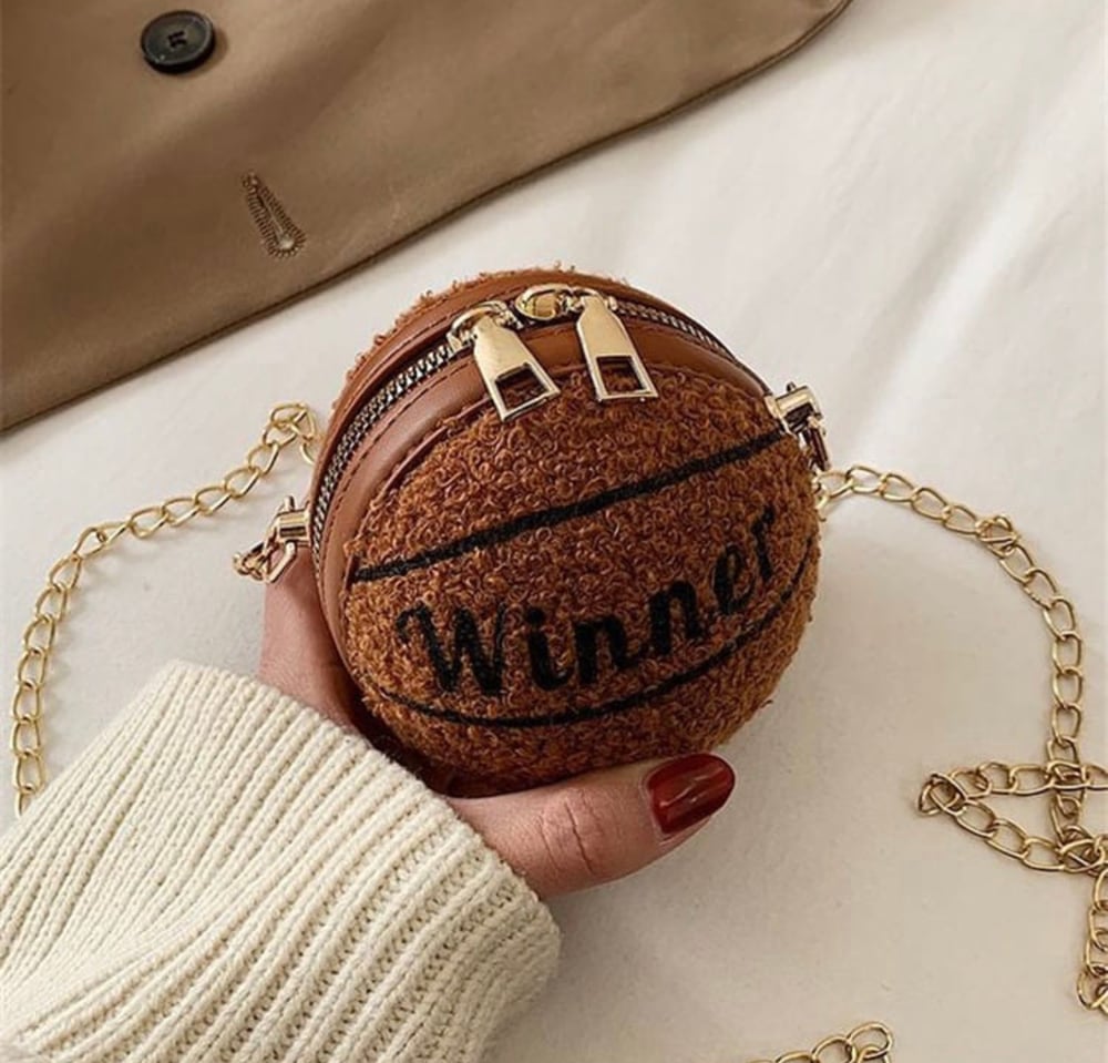 Image of Mini Color-block Basketball Chain Crossbody