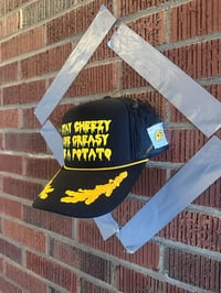 Image 5 of Black & Yellow Motto Trucker