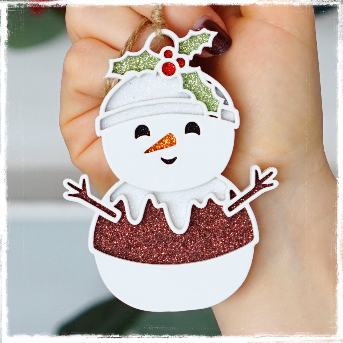 Image of PREORDER Christmas Pudding Snowman