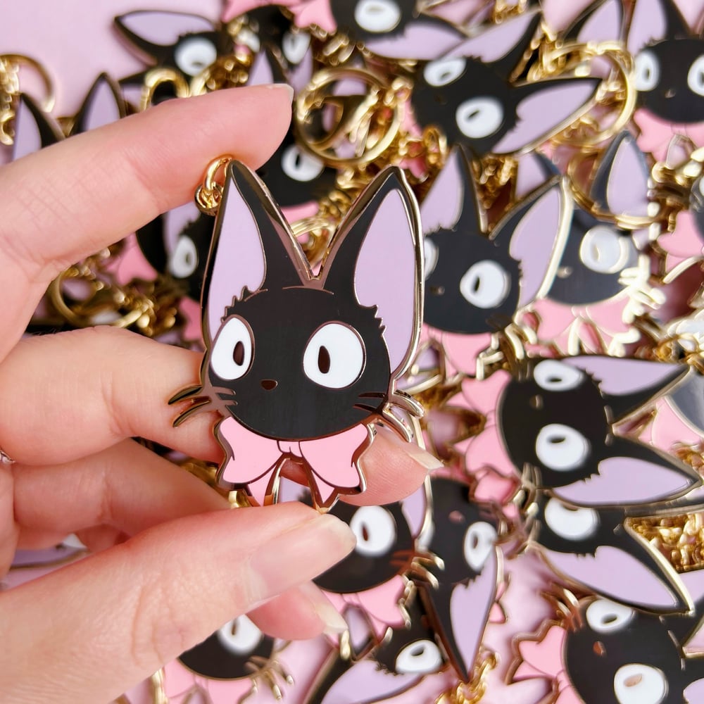 Image of Jiji head Keychain 