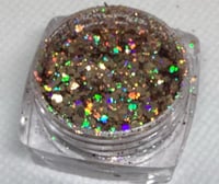 thin glitter champagne 