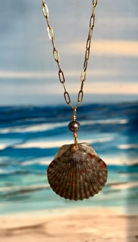 Image 3 of Scallop Shell Necklace N202