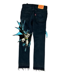 Image 2 of Kids Batman Patchwork Denim