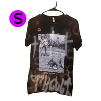 Image 1 of Spray Bombed Bleached Upland Skate Tee