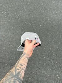 Image 4 of PARTLY CLOUDY STORM GRAY BALTIMORE ORIOLES CUSTOM FITTED CAP