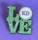 Kitchen Dwellers LOVE Gator pin
