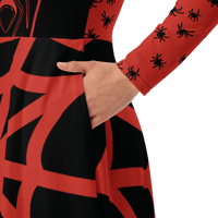 Image 2 of Spidey Sense Long Sleeve Midi Dress